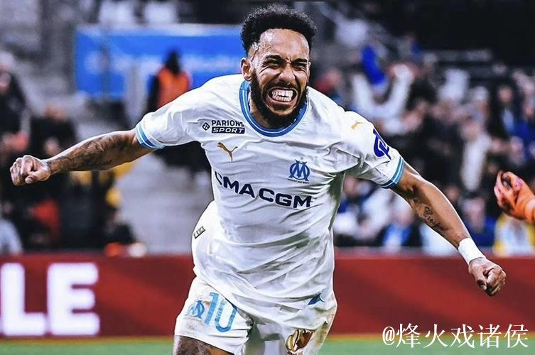 马赛5-1大胜尼斯暂居法甲榜首，格林伍德梅开二度，奥巴梅扬传射建功